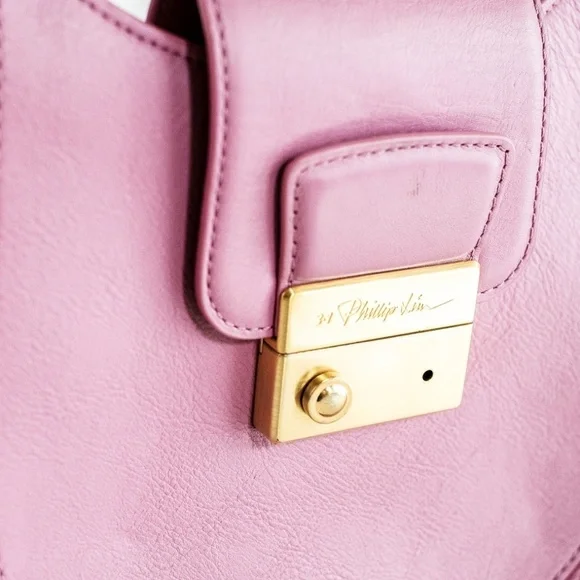 3.1 Phillip Lim Pashli Modern Hobo Bag Pink $750 Retail - Picture 9 of 11